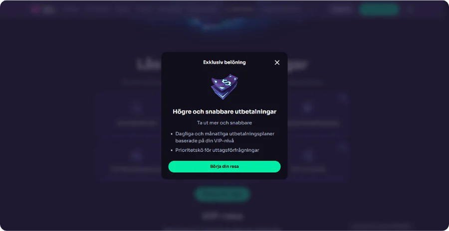 Snabba uttag Winspirit Casino