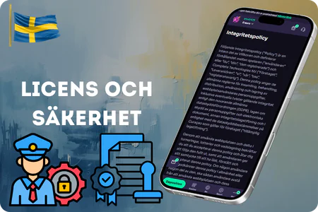 Licens och säkerhet Winspirit